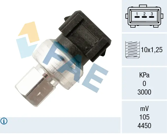 Druckschalter, Klimaanlage FAE 15818