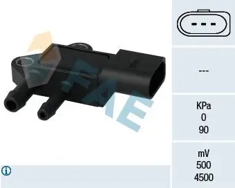 Sensor, Abgasdruck FAE 16101 Bild Sensor, Abgasdruck FAE 16101