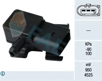 Sensor, Abgasdruck FAE 16102 Bild Sensor, Abgasdruck FAE 16102