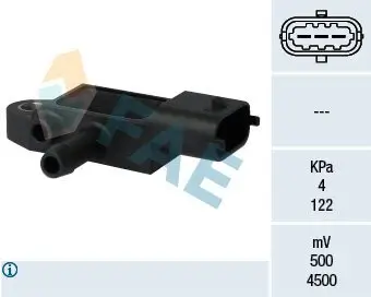 Sensor, Abgasdruck FAE 16104 Bild Sensor, Abgasdruck FAE 16104