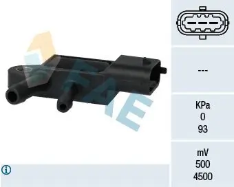 Sensor, Abgasdruck FAE 16106 Bild Sensor, Abgasdruck FAE 16106