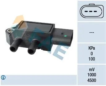 Sensor, Abgasdruck FAE 16115 Bild Sensor, Abgasdruck FAE 16115