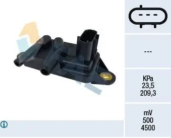 Sensor, Abgasdruck FAE 16137 Bild Sensor, Abgasdruck FAE 16137