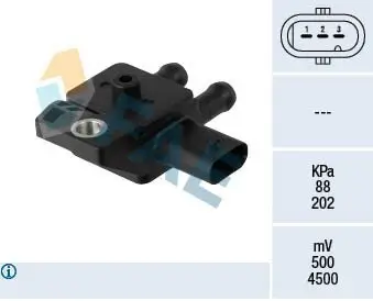 Sensor, Abgasdruck FAE 16144 Bild Sensor, Abgasdruck FAE 16144