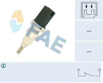 Schalter, Kupplungsbetätigung (GRA) FAE 24665 Bild Schalter, Kupplungsbetätigung (GRA) FAE 24665