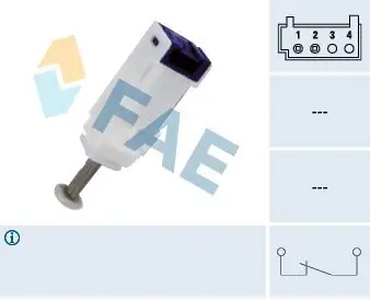 Schalter, Kupplungsbetätigung (GRA) FAE 24792