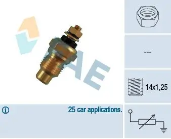 Sensor, Kühlmitteltemperatur FAE 30260 Bild Sensor, Kühlmitteltemperatur FAE 30260