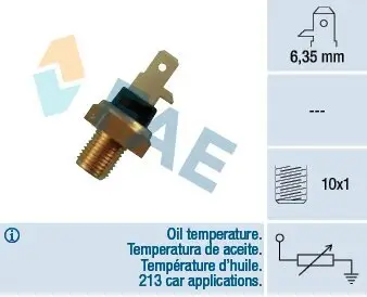 Sensor, Öltemperatur FAE 31610