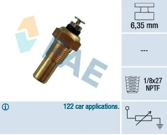 Sensor, Kühlmitteltemperatur FAE 32070