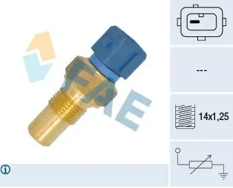 Sensor, Kühlmitteltemperatur FAE 32295 Bild Sensor, Kühlmitteltemperatur FAE 32295