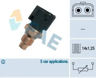 Sensor, Kühlmitteltemperatur FAE 32390
