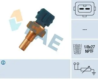 Sensor, Kühlmitteltemperatur FAE 32520 Bild Sensor, Kühlmitteltemperatur FAE 32520