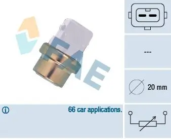 Sensor, Kühlmitteltemperatur FAE 32600 Bild Sensor, Kühlmitteltemperatur FAE 32600