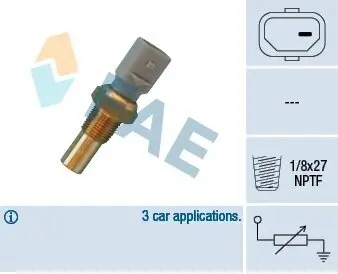 Sensor, Kühlmitteltemperatur FAE 32690