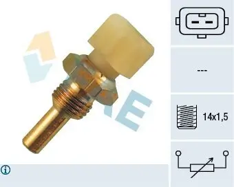 Sensor, Kühlmitteltemperatur FAE 33030 Bild Sensor, Kühlmitteltemperatur FAE 33030