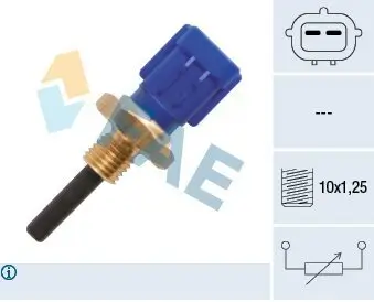 Sensor, Ansauglufttemperatur FAE 33176 Bild Sensor, Ansauglufttemperatur FAE 33176