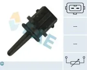 Sensor, Ansauglufttemperatur 12 V FAE 33221