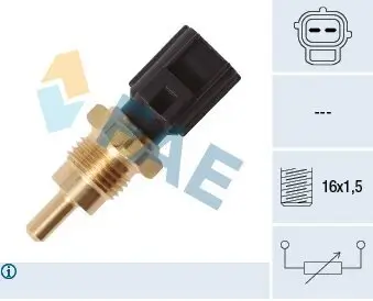 Sensor, Kühlmitteltemperatur FAE 33311 Bild Sensor, Kühlmitteltemperatur FAE 33311