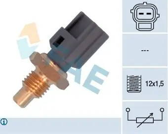 Sensor, Kühlmitteltemperatur FAE 33315 Bild Sensor, Kühlmitteltemperatur FAE 33315