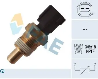 Sensor, Kühlmitteltemperatur FAE 33335