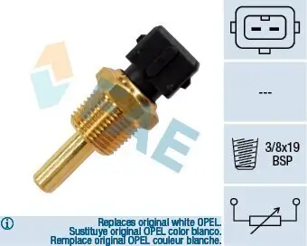 Sensor, Öltemperatur FAE 33350 Bild Sensor, Öltemperatur FAE 33350