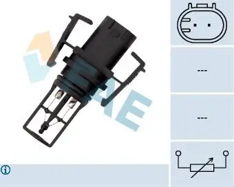 Sensor, Ansauglufttemperatur FAE 33504