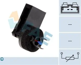 Sensor, Innenraumtemperatur FAE 33516 Bild Sensor, Innenraumtemperatur FAE 33516