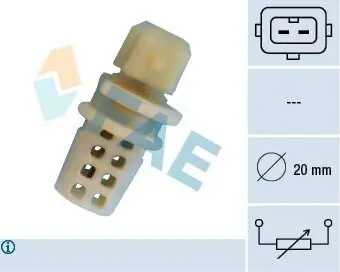 Sensor, Ansauglufttemperatur FAE 33520