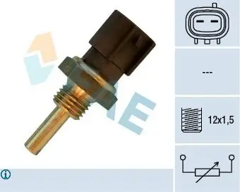 Sensor, Kühlmitteltemperatur FAE 33580 Bild Sensor, Kühlmitteltemperatur FAE 33580