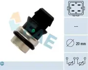 Sensor, Kühlmitteltemperatur FAE 33650