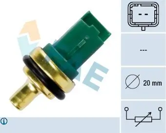 Sensor, Kühlmitteltemperatur FAE 33706