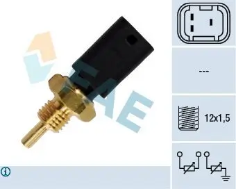 Sensor, Kühlmitteltemperatur FAE 33721 Bild Sensor, Kühlmitteltemperatur FAE 33721