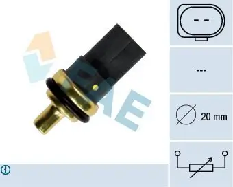 Sensor, Kühlmitteltemperatur FAE 33784