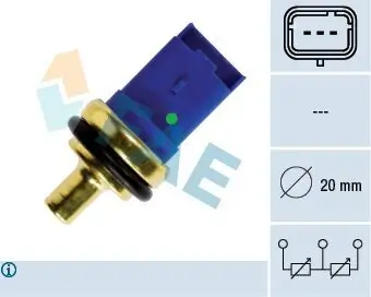 Sensor, Kühlmitteltemperatur FAE 33790 Bild Sensor, Kühlmitteltemperatur FAE 33790