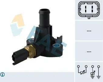 Sensor, Kühlmitteltemperatur FAE 33851 Bild Sensor, Kühlmitteltemperatur FAE 33851