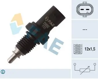 Sensor, Kühlmitteltemperatur FAE 33892 Bild Sensor, Kühlmitteltemperatur FAE 33892