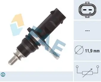 Sensor, Kühlmitteltemperatur FAE 33894 Bild Sensor, Kühlmitteltemperatur FAE 33894