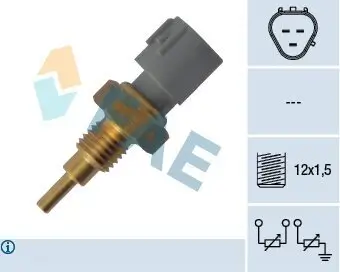 Sensor, Kühlmitteltemperatur FAE 33910 Bild Sensor, Kühlmitteltemperatur FAE 33910