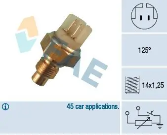 Sensor, Kühlmitteltemperatur FAE 34040