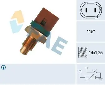 Sensor, Kühlmitteltemperatur FAE 34230
