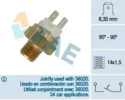 Temperaturschalter, Kühlerlüfter FAE 36010