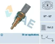 Temperaturschalter, Kühlerlüfter FAE 36660