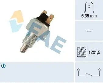 Schalter, Rückfahrleuchte FAE 40370