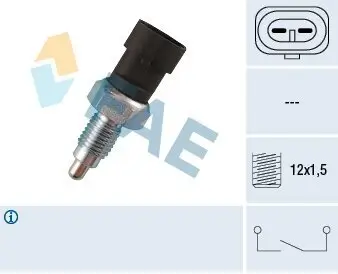 Schalter, Rückfahrleuchte FAE 40510