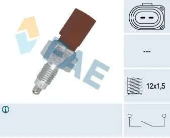 Schalter, Rückfahrleuchte FAE 40675