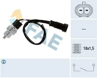 Schalter, Rückfahrleuchte FAE 40831 Bild Schalter, Rückfahrleuchte FAE 40831