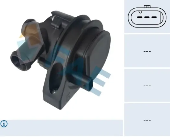 Zusatzwasserpumpe (Kühlwasserkreislauf) 12 V FAE 50029 Bild Zusatzwasserpumpe (Kühlwasserkreislauf) 12 V FAE 50029