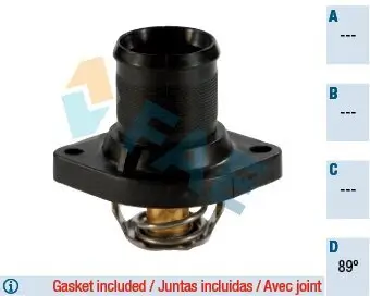 Thermostat, Kühlmittel FAE 5205589 Bild Thermostat, Kühlmittel FAE 5205589