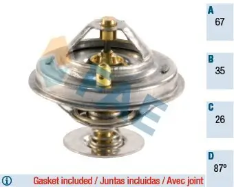 Thermostat, Kühlmittel FAE 5305987 Bild Thermostat, Kühlmittel FAE 5305987