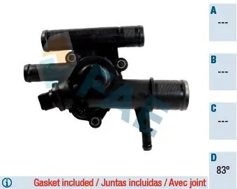 Thermostat, Kühlmittel FAE 5323883 Bild Thermostat, Kühlmittel FAE 5323883